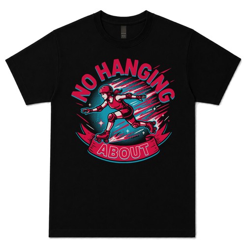 Roller derby skater shirt - derby,