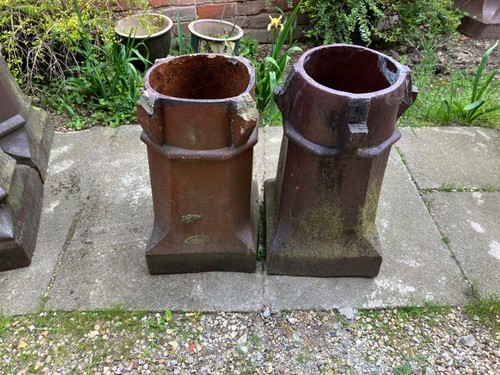 Victorian terracotta chimney - terracotta,