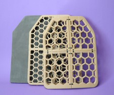 Honeycomb Plate Carrier Insert | Airsoft Plate Carrier Insert | Custom Sizing