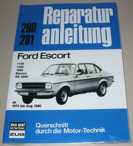 Repair manual ford escort - ford,