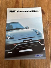 FIAT BARCHETTA UK SALES BROCHURE JULY 1997