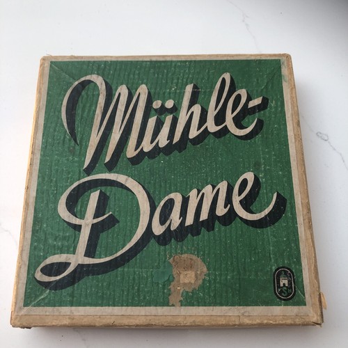 Muhle dame antique german - muhle-dame,