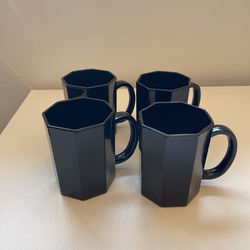 Arcoroc france black glass - arcoroc,
