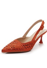 Venus Celia Orange Rhinestone