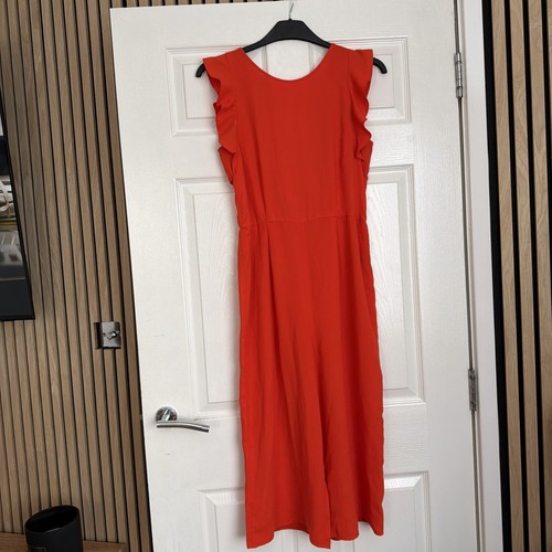 George rust orange jumpsuit - george,