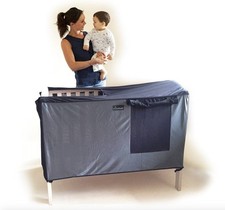 SnoozeShade 120 x 60 - for Cots & Mini Cotbed - Blackout Cover & Sleep Canopy 