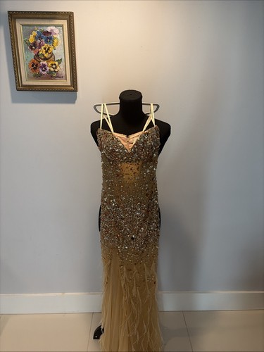 Couture dress gown - dress,