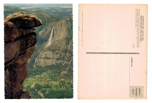 Postcard overhanging rock - postcard,