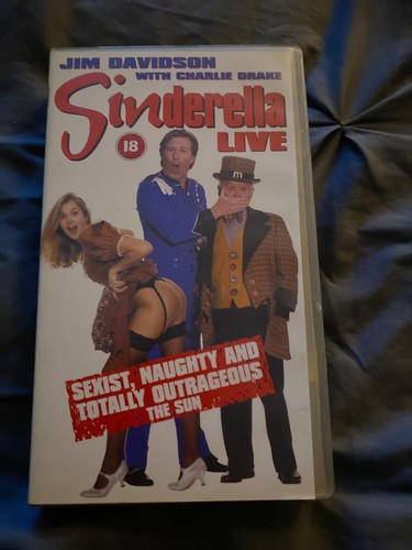 Sinderella live vhs - sinderella, tape