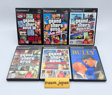 PS2 Grand Theft Auto 3 San Andreas Vice Liberty City Stories Bully Japan Tested