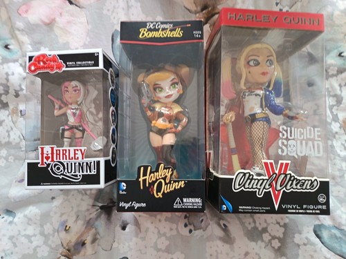 Harley quinn set very - of, x3