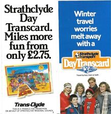 Strathclyde Transport Trans-Clyde Day Transcard Class 314 EMU Helensburgh +