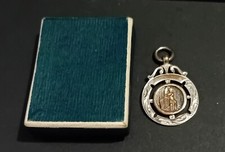 1930 Boxed Silver Watch Chain