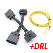 For VW Transporter T5 Headlight Conversion T5.1 T6 Adaptor Harness Upgrade