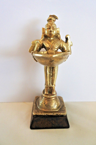 Vtg brass indian - vtg,