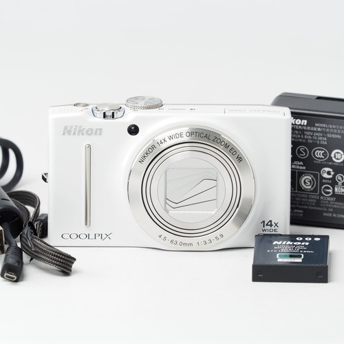 Nikon coolpix s8200 white - nikon,