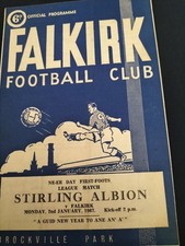 FALKIRK V STIRLING ALBION
