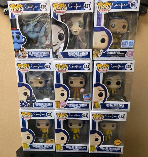 Coraline funko pop lot 9 - pop,