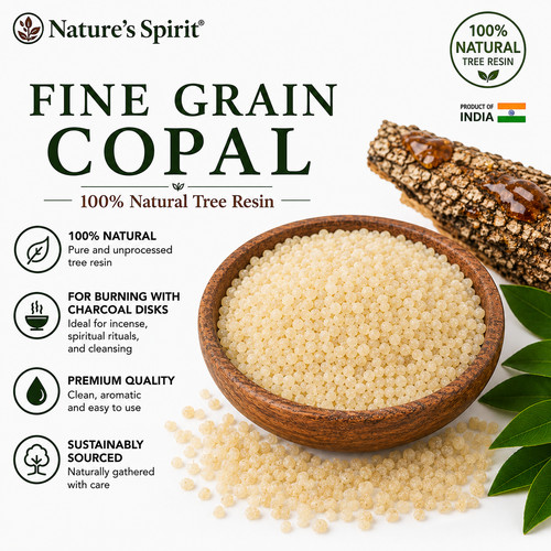 Copal resin incense white use - copal,