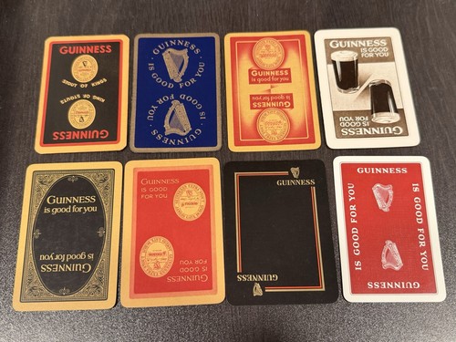 Vintage guinness playing cards - guinness,