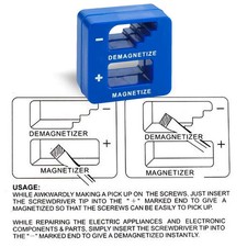 Screwdriver magnetizer - screwdriver,