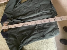 Burberry dark green jacket