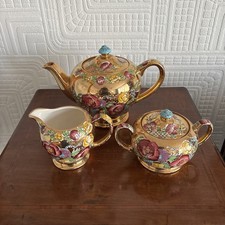 Rare Sadler Tea Pot Gold