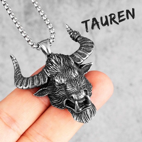 Silver bull head - silver,