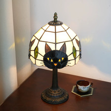 Vintage Style Cat Lamp (Resin