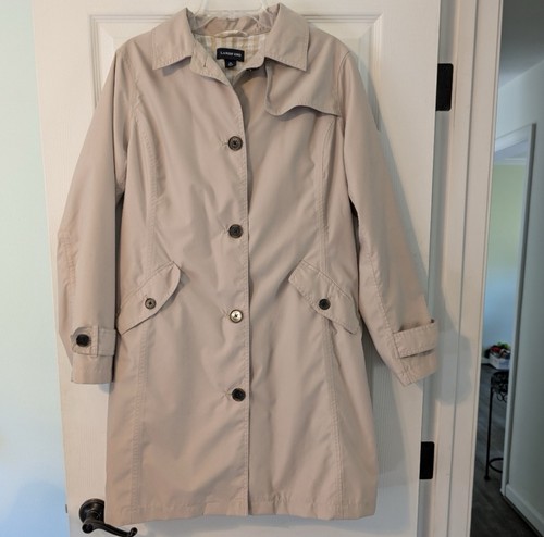 Lands end women beltless mac - lands, women's