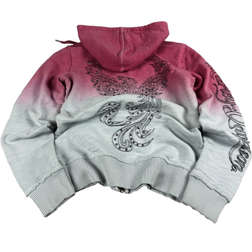 Womens vintage ombre zip - womens,