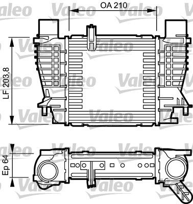 Valeo 817999 intercooler - valeo,