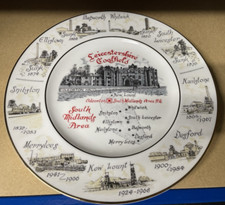 VINTAGE LEICESTERSHIRE COALFIELD MINING PLATE