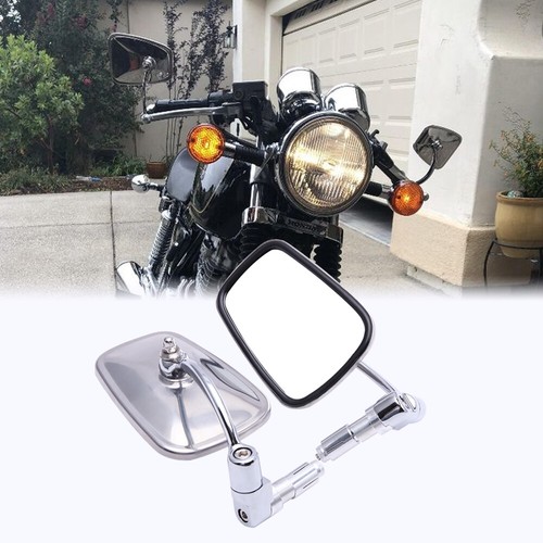 Pair 22mm bar end mirrors - 22mm,