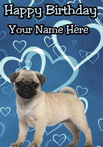 Pug dog puppy a5 - dog,