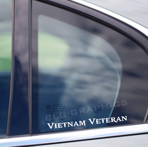 Vietnam veteran sticker - vietnam,