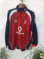 England Cricket 2004-2006 Shirt XXL Red Admiral ODI One Day ECB Long Sleeve Rare