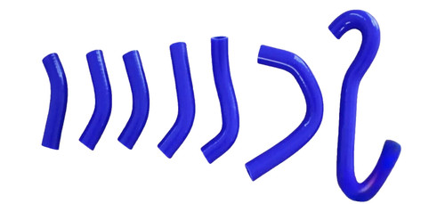 Blue silicone hose for - silicone,