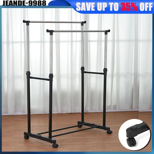 Heavy duty single rail clothes - heavy,