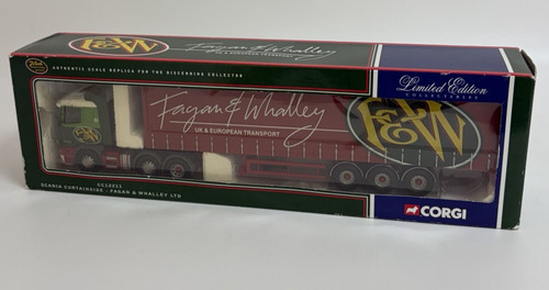 Corgi scania curtainside - 1:50,