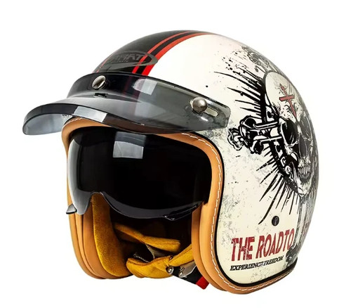 Carat half face motorcycle - half,