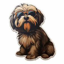 Havanese Car Sticker Dog