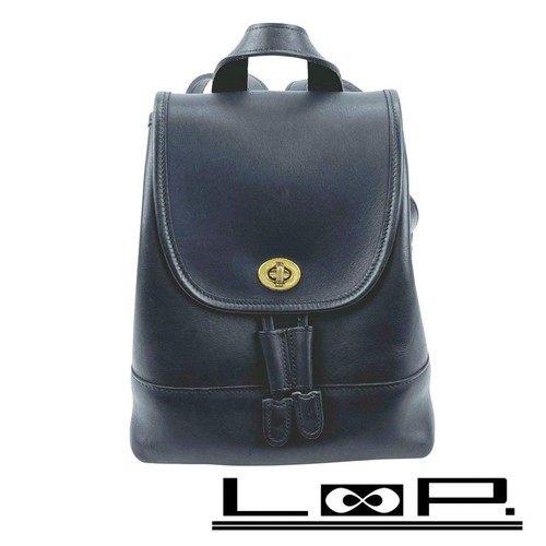 Coach backpack leather black - coach,