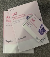 AAT Level 4 Applied Management Accounting Text Book Exam Kit Pocket Notes