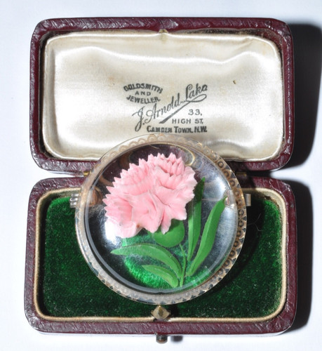Pretty vintage reverse carved - reverse,