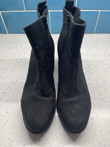 Ladies vagabond black boots - ladies,