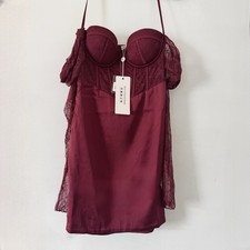 Oh Polly Silk Mini Dress with