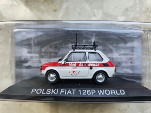 Polski fiat 126p world - polski, 1:43