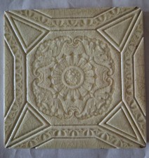 Antique majolica tile Craven