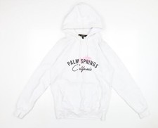 Lipsy Womens White Cotton